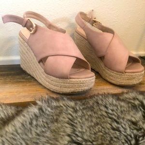 Suede espadrilles